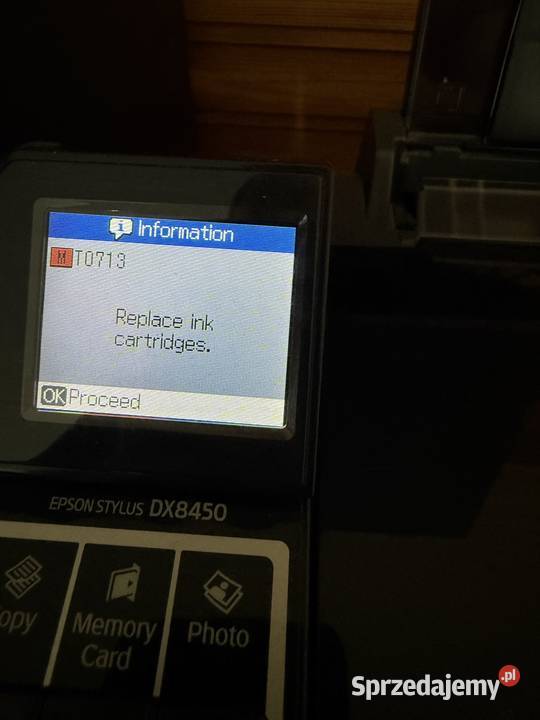 Drukarki HP i Epson na częścido naprawy Możliwa sprzedam