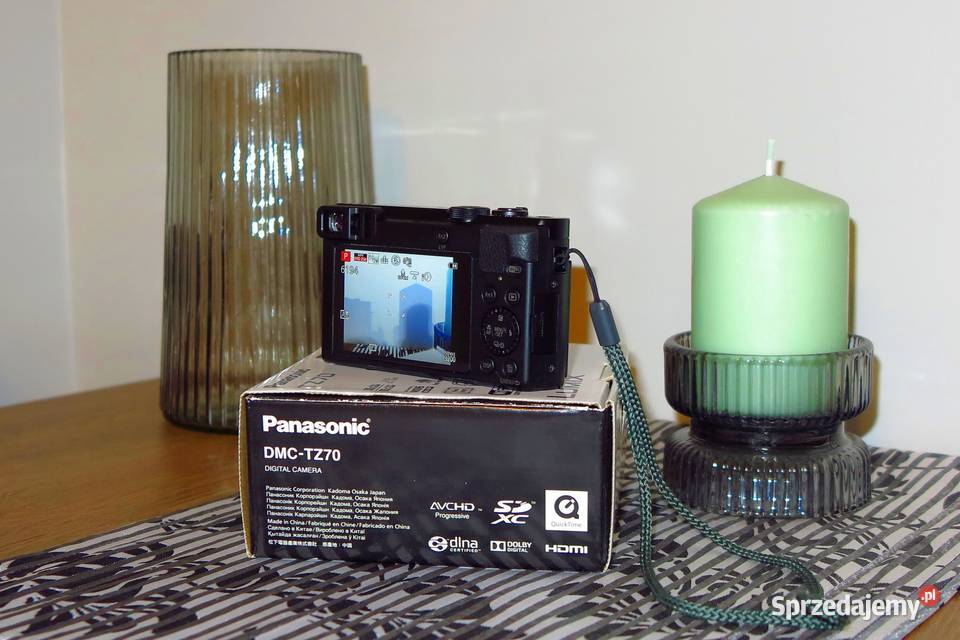 Panasonic Lumix TZ70 30x opt 12 Mpx RAW 3D WiFi Pabianice