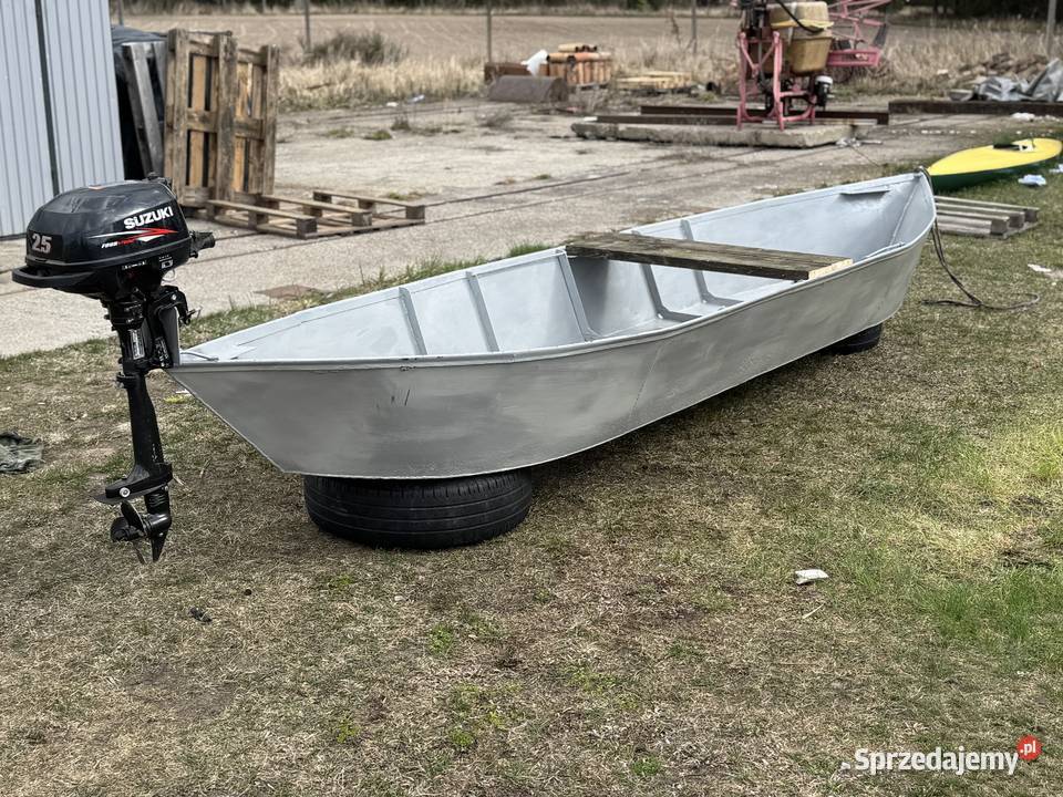 Sprzedam metalową łódkę Dębno