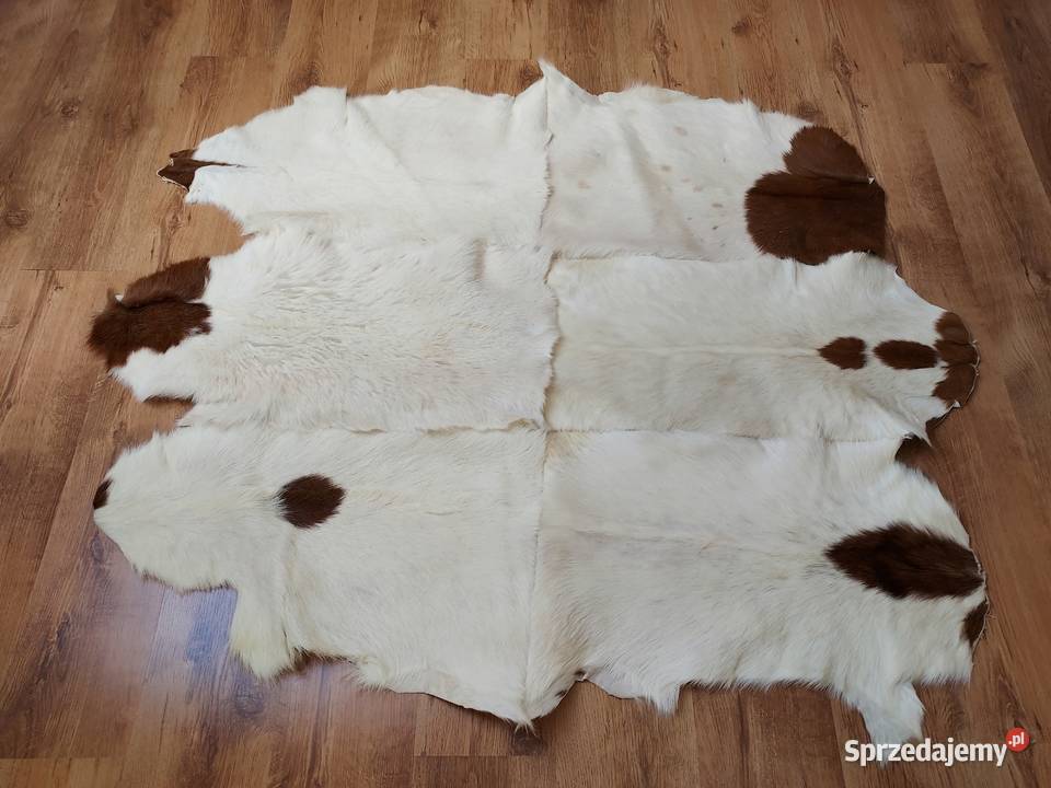 Dywan Skórzany z Naturalnych Kozich Skór 100 Szaflary sprzedam