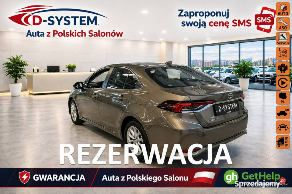 Toyota Corolla 16 Valvematic 132 Salon Polska