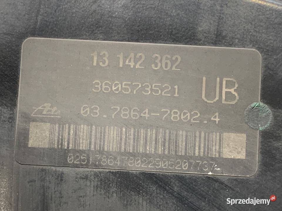 SERWO HAMULCOWE OPEL ZAFIRA B 13142362 Minivan sprzedam