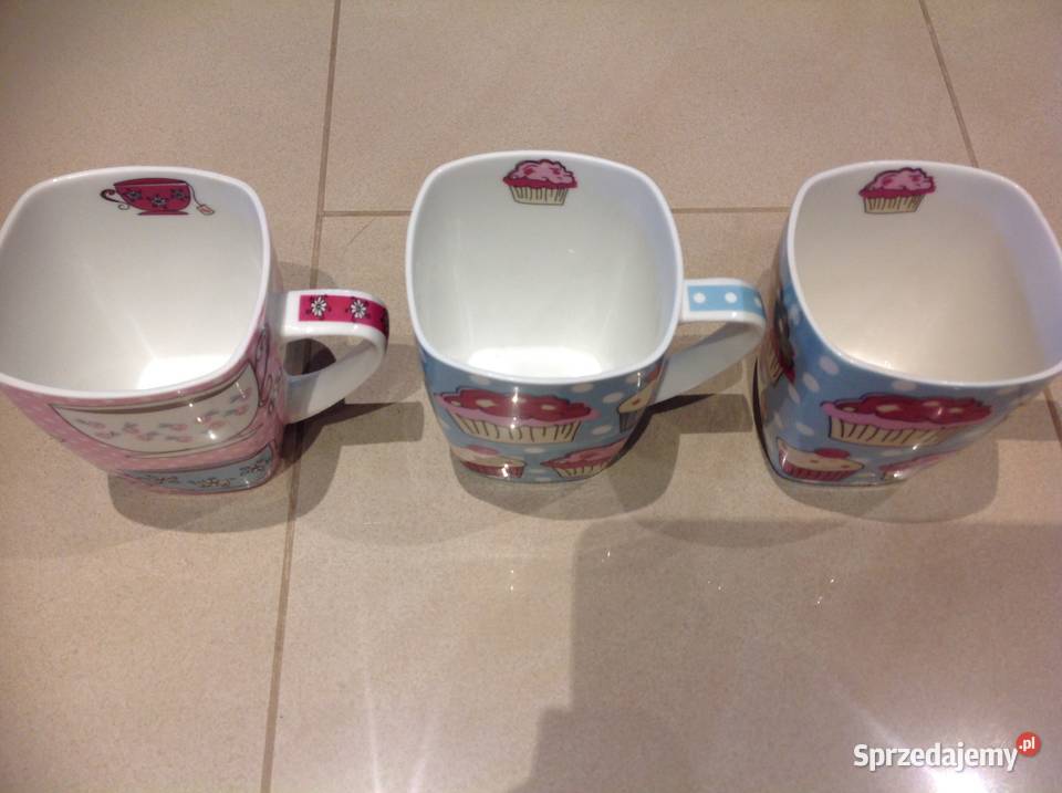 Kubek Porcelanowy BOXXX 3 Ciasteczka wielokolorowy Nowa Sól