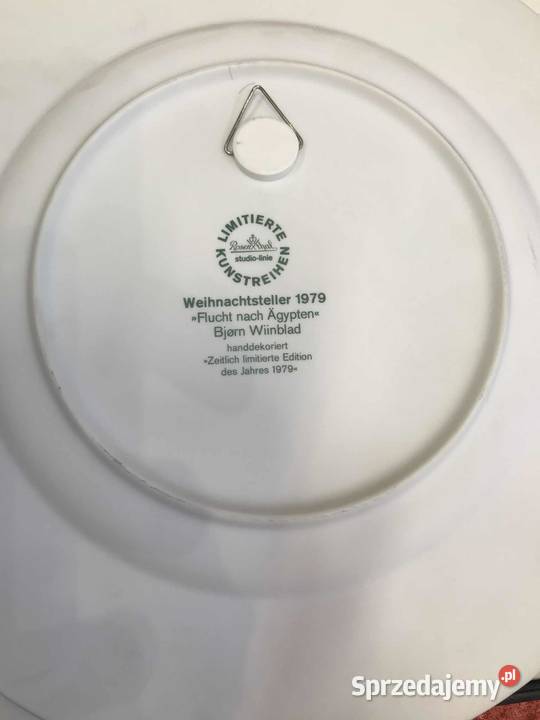 Talerz dekoracyjny Rosenthal Bjrn Wiinblad 1979r