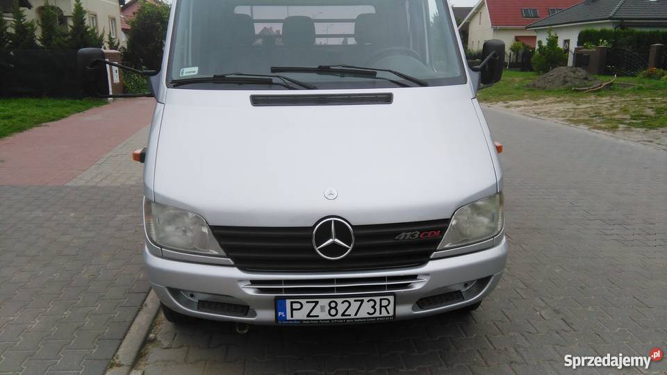 Laweta na MB Sprinter 413 CDI 130KM Mercedes-Benz Swarzędz