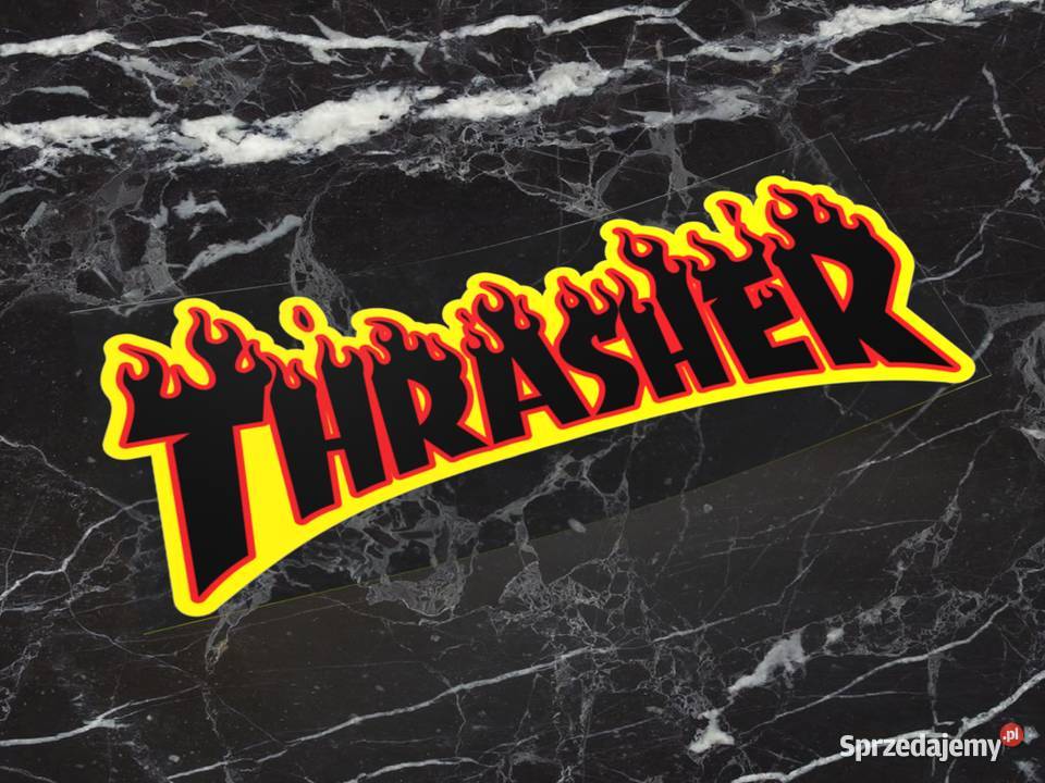 Naklejka THRASHER 10 x 45 skate swag supreme 2 sprzedam