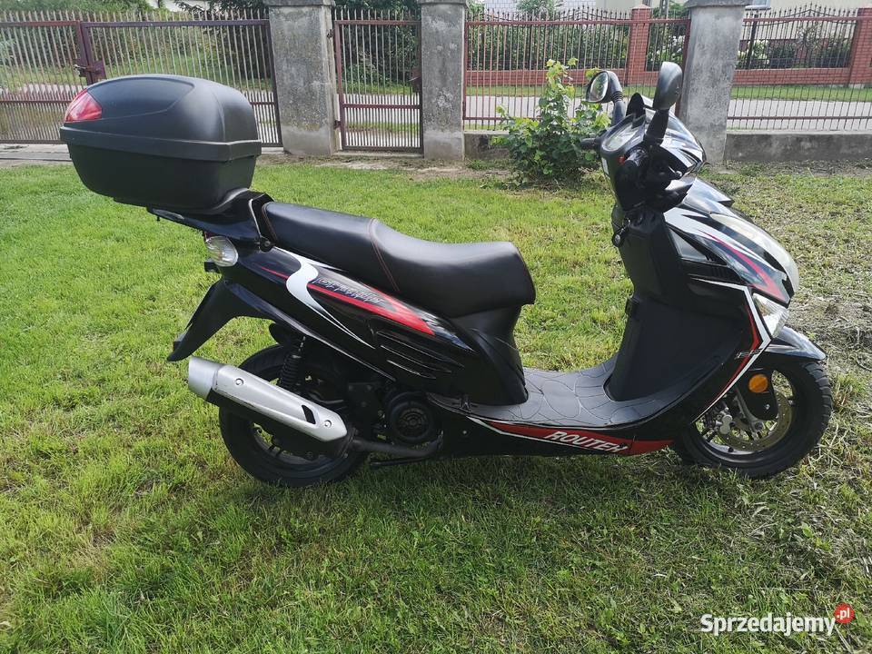 Skuter ROMET ROUTER 125 ccm Prawo jazdy kat B Dziecinów