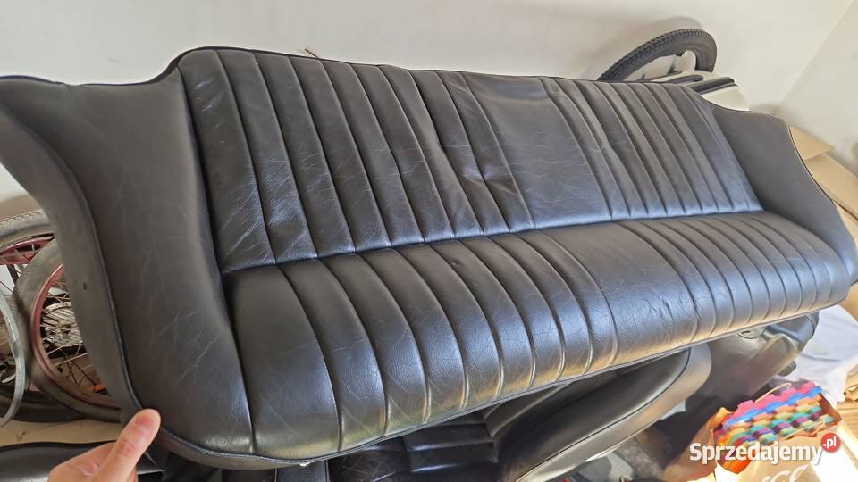 Jaguar XJ40 XJ12 XJ6 fotele kanapa czarne Słupca