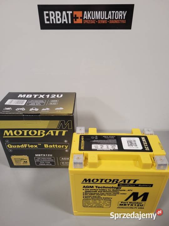 Akumulator Motobatt Qf Agm 12v 14ah 200a Mbtx12u Yt12b Gt12 Nysa Sprzedajemypl 3573