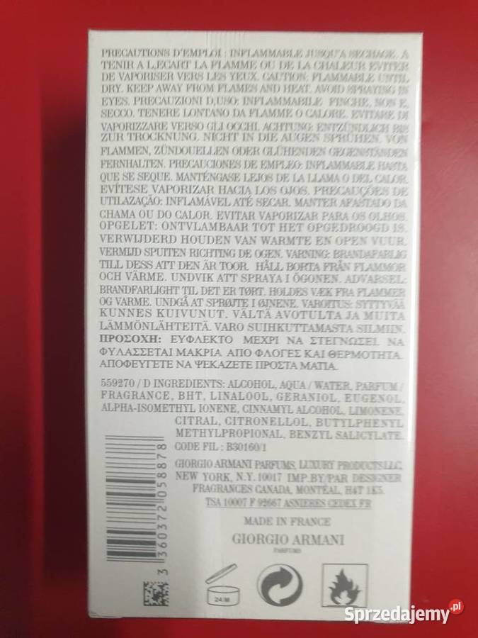 Giorgio Armani Acqua di Gio 100 ml Perfumy i wody Radom