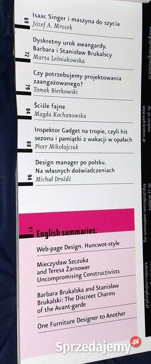 23D grafika plus produkt 31 Kwartalnik sprzedam