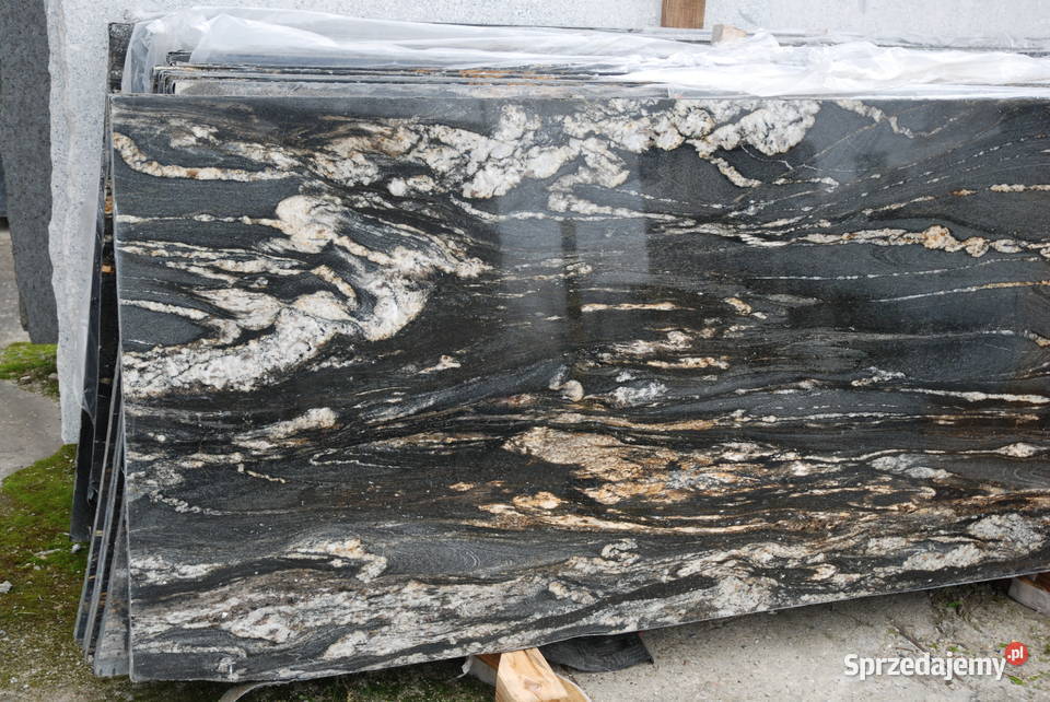 Płytki granitowe COSMOS GOLD 45x45x2 poler Przemyśl