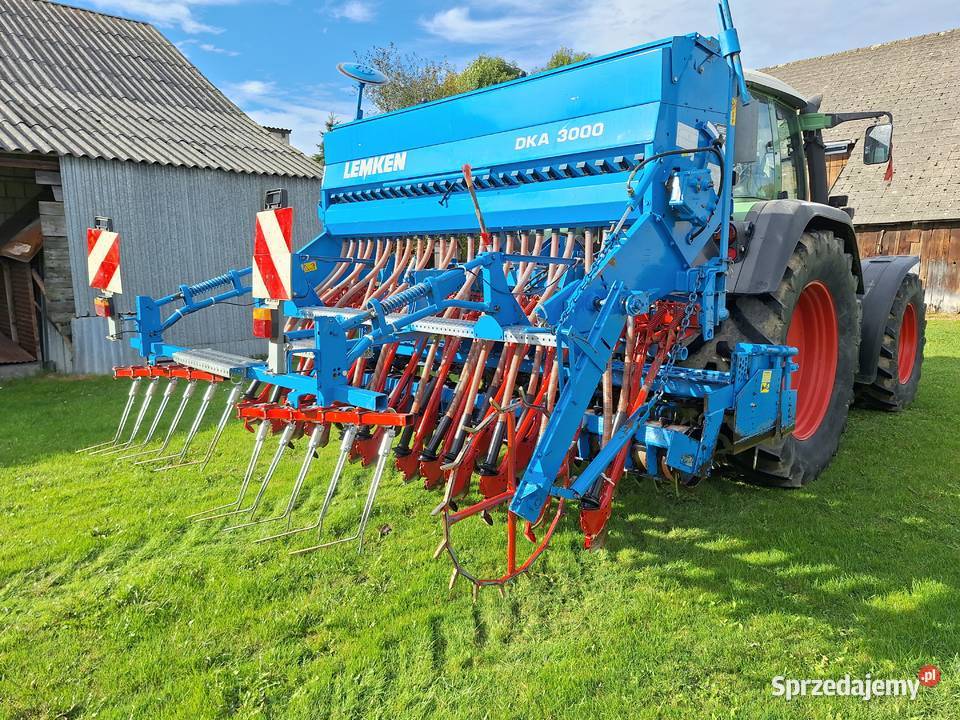 Agregat Uprawowo Siewny Lemken dka 3000 Rabe małopolskie Charsznica