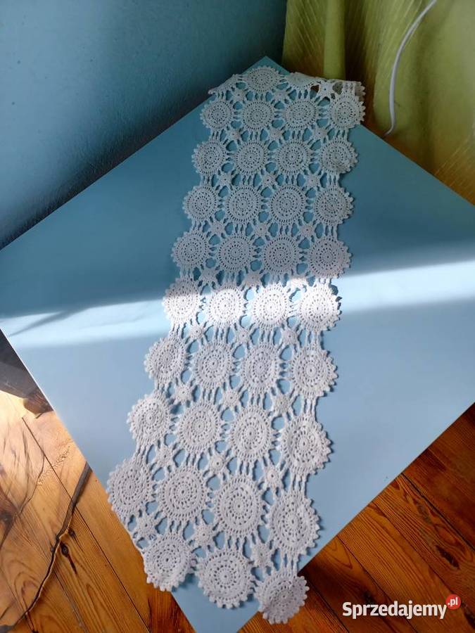 Obrusy szydełko PRL