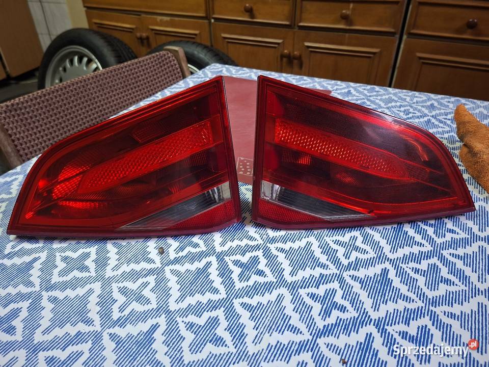 Lampy lewa prawa tył w klapę audi a4b8 2008 8K5 Części samochodowe Chełm