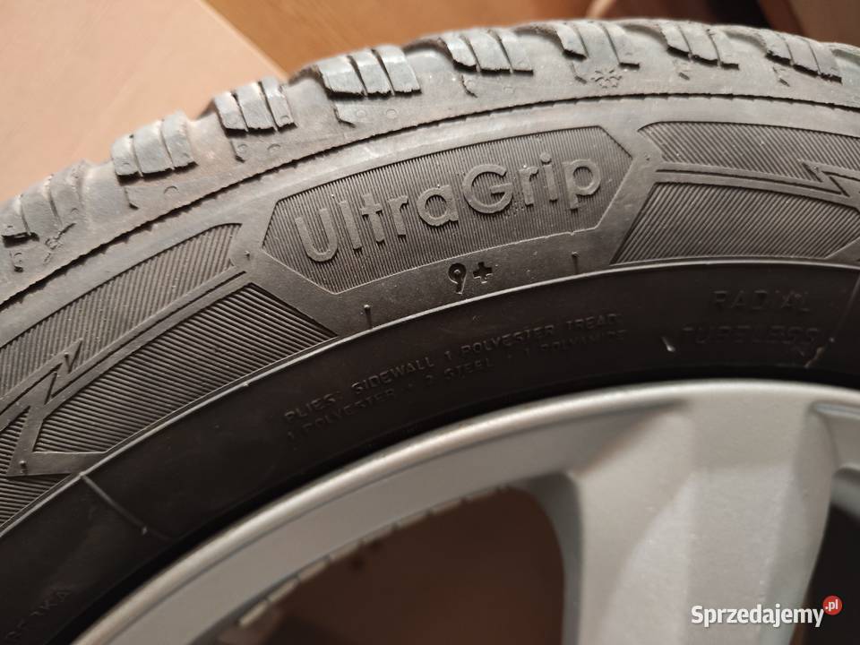Alufelgi z oponami zimowymi GoodYear UltraGrip Samochodowe Pabianice