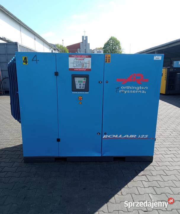 Sprężarka WORTHINGTON RLR125 90KW S010140 Kompresory i osprzęt Wilków