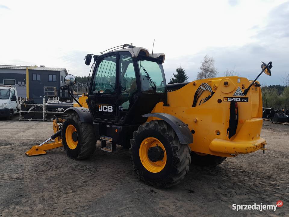 ŁADOWARKA TELESKOPOWA JCB 540170 2016R 540180 Dźwigi, podnośniki Krotoszyn