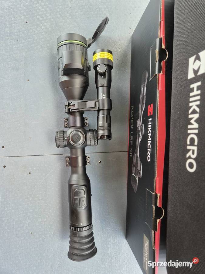 Luneta Noktowizyjna HIKMICRO Alpex 4K A50E XHOG Sporty strzeleckie i myślistwo łódzkie Kutno