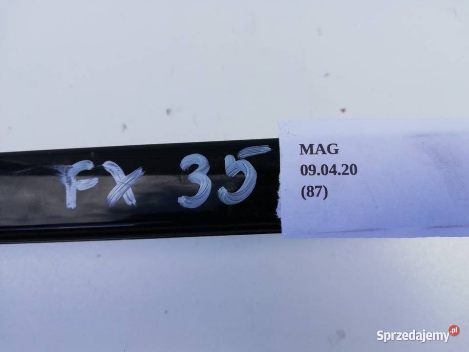USZCZELKA RELINGÓW PRAWA LEWA INFINITI FX35 FX45 osobowe Nowy Tomyśl