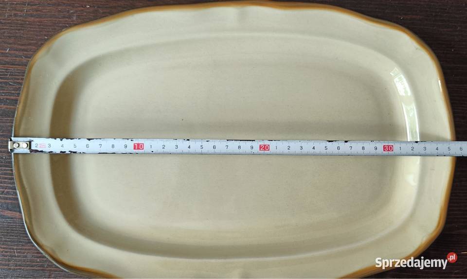 Porcelit Pruszków Dwa duże półmiski do mazowieckie Brwinów