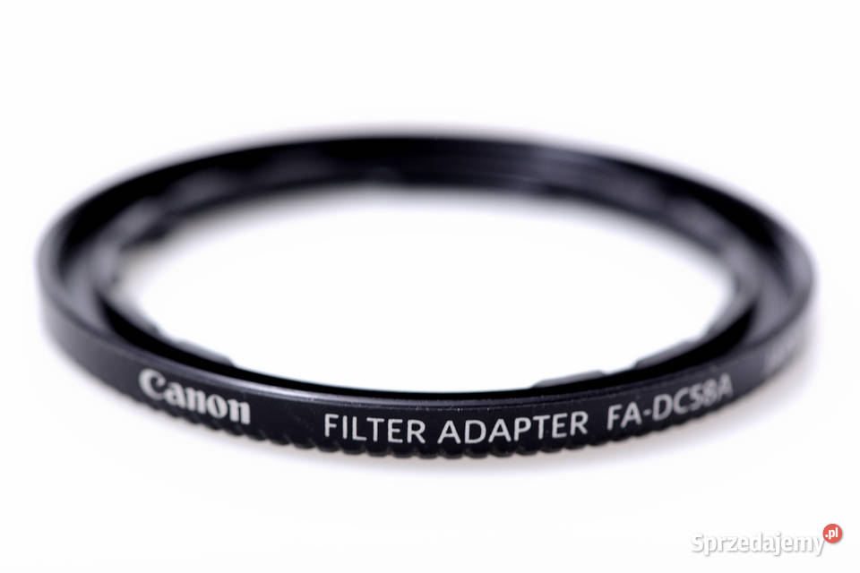 Canon Filter Adapter FA DC58A dolnośląskie Wrocław