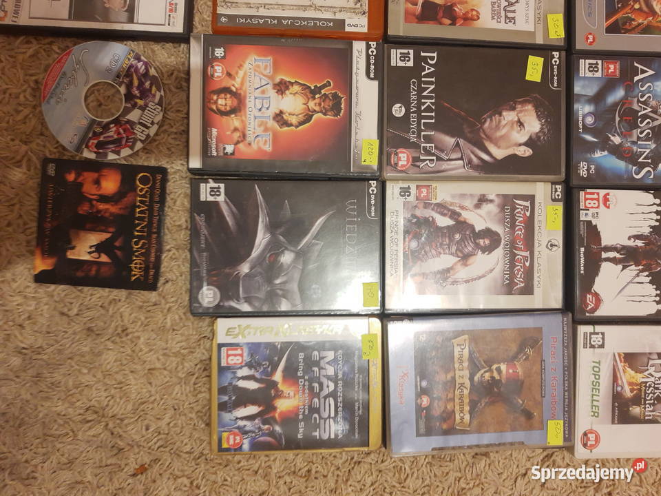 Gry dvd pc