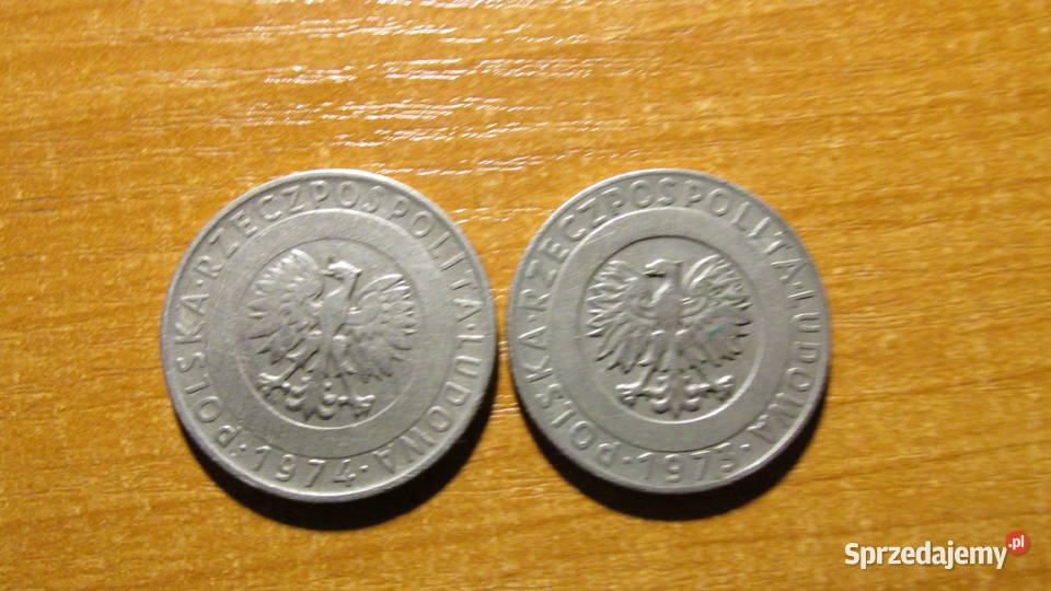 MONETY PRL 20 wieżowiec i kłosy Numizmatyka śląskie