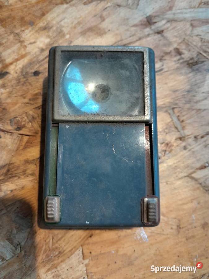 Stara latarka kolejowa zabytek PRL retro vintage Dąbrowa Górnicza