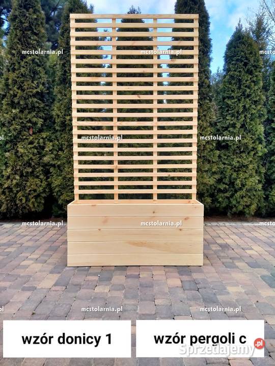 donica z pergolą pergolą kwietnik skrzynia dolnośląskie Wrocław