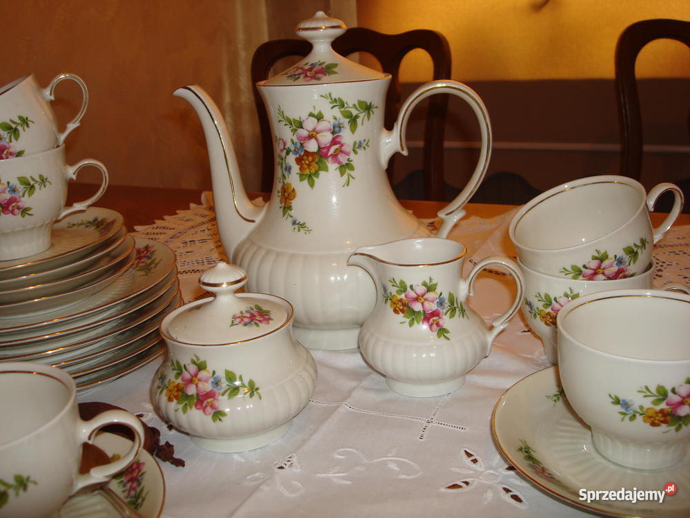 Antyczny kawowy MITTERTEICH BAVARIA z PORCELANY Jelenia Góra sprzedam