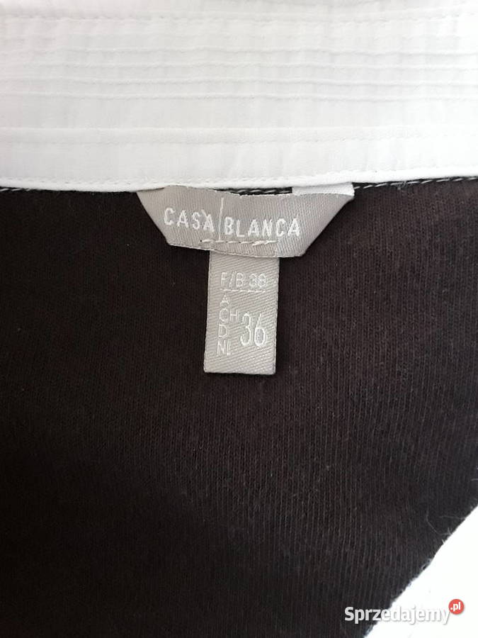 Bluzka koszulowa z narzutką rozmiar 3638 Warszawa sprzedam