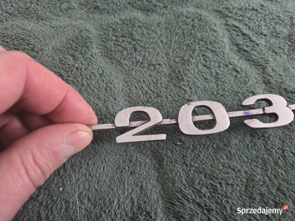 Warszawa 203 znaczek emblemat osobowe śląskie