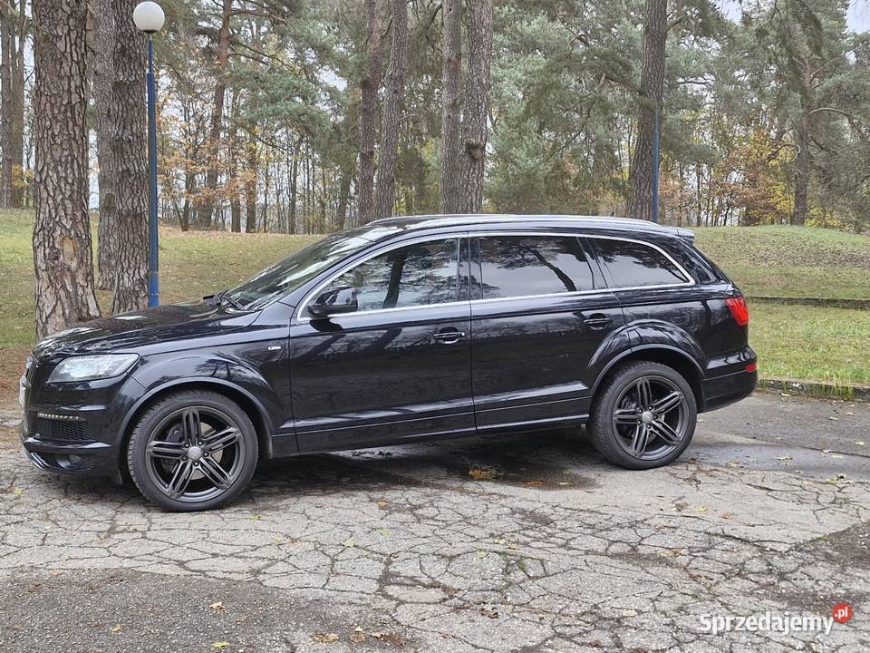 AUDI Q7 30 TDI 3xSLine Bogata Wersja relingi dachowe Motoryzacja kujawsko-pomorskie Szubin