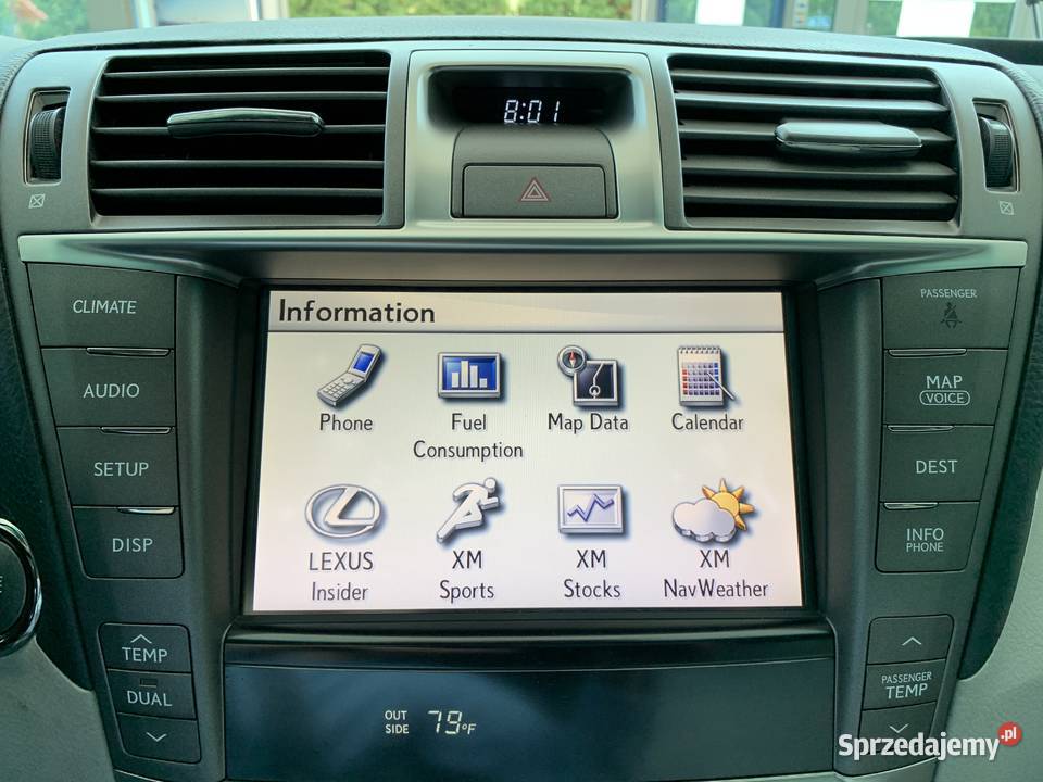 Lexus LS 46 Benzyna 380 Automat Faktura Vat 23 automatyczna małopolskie Kraków