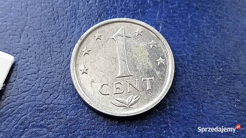 Stare monety 1 cent 1984 Antyle Holenderskie Lesko