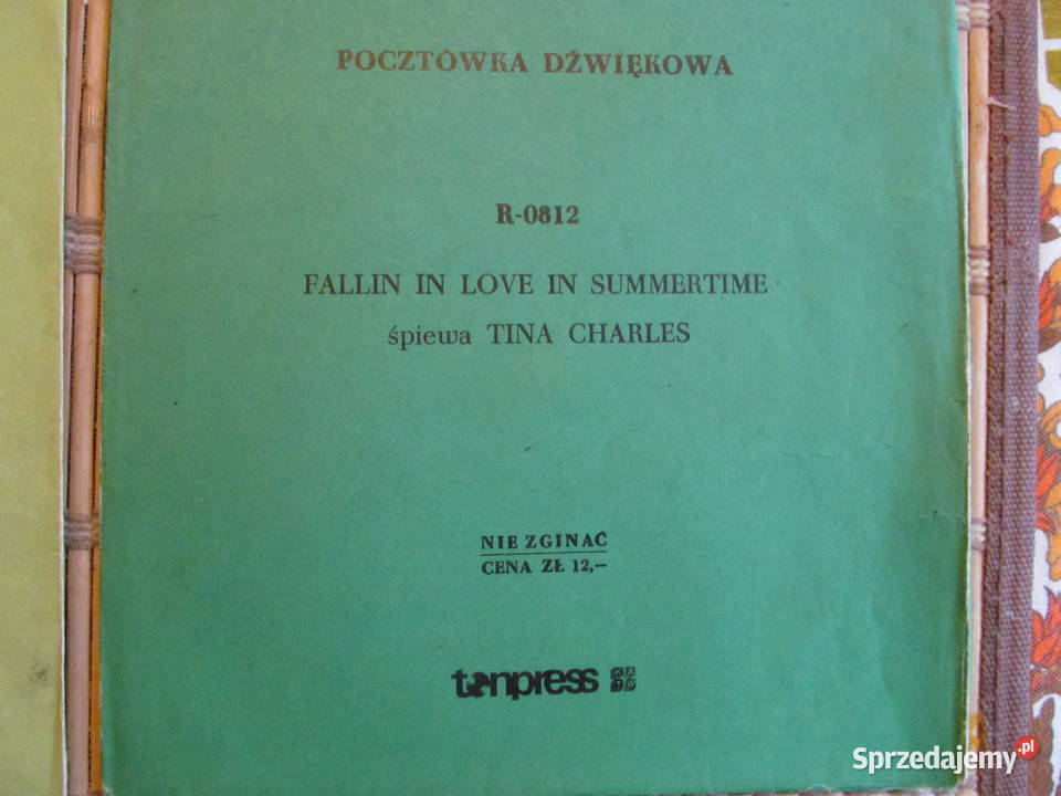 Tina Carles i La Bionda 2 pocztówek dziwiękowych lubelskie sprzedam