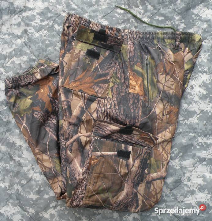 Spodnie myśliwskie ocieplane REALTREE medium Sport i Wypoczynek Wrocław
