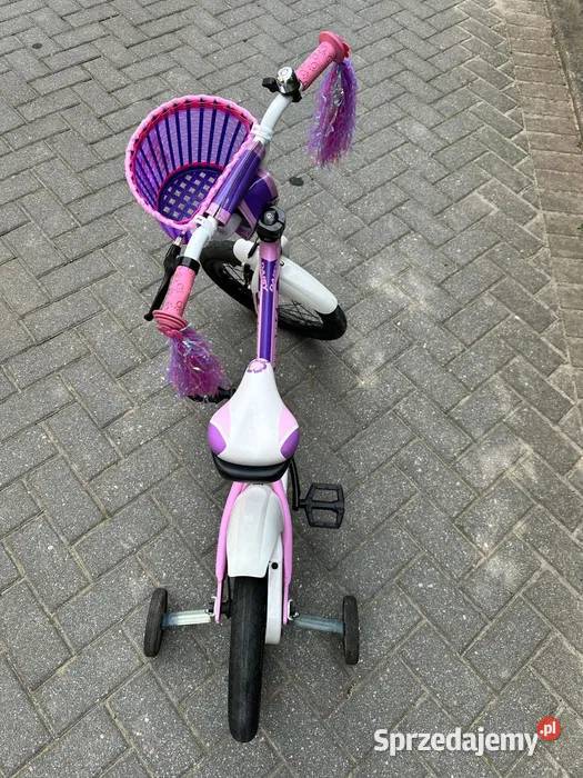 Rower dziecięcy dziewczynki UNIBIKE 14 mało Janów