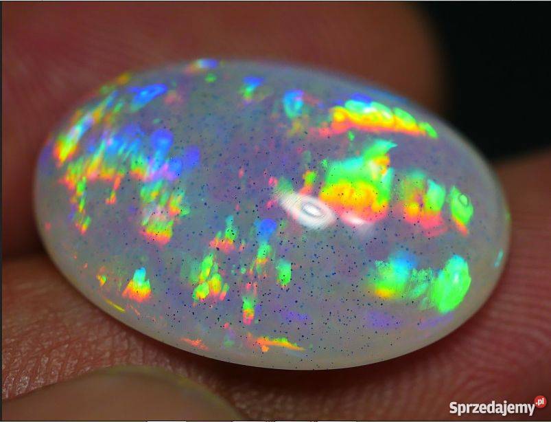 duży naturalny opal etiopski 96 ct Naszyjniki Warszawa