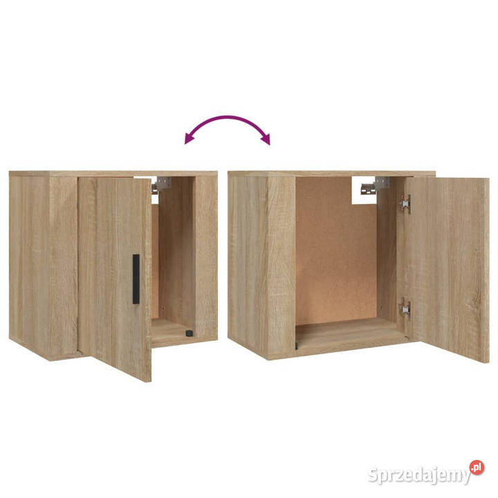 Wisząca szafka nocna dąb sonoma 50x30x47 Warszawa