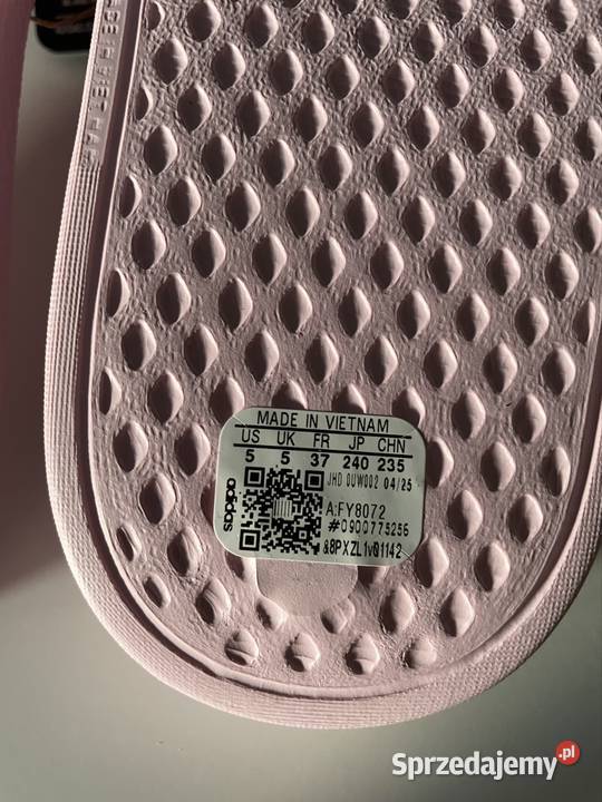 Klapki damskie 37 różowe Adidas Adilette aqua kujawsko-pomorskie Toruń sprzedam
