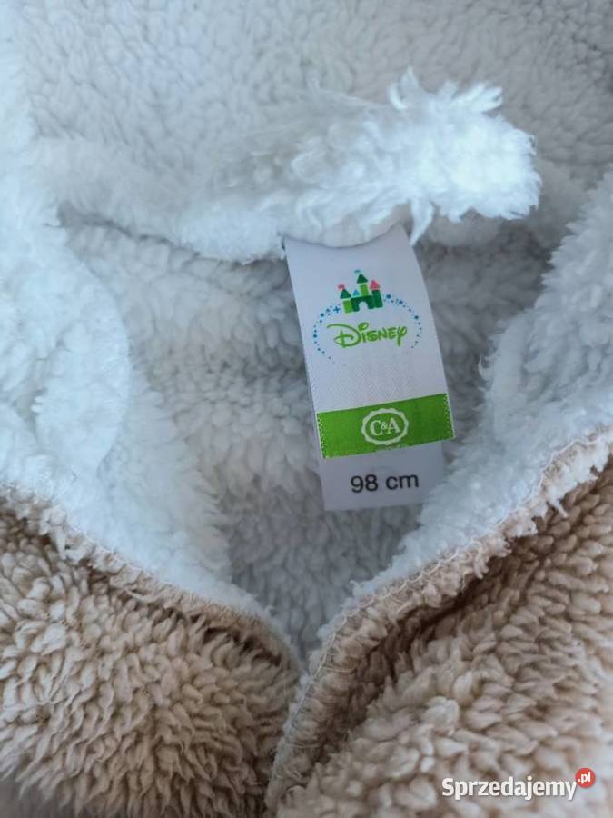 Szlafrok dziecięcy ciepły z kieszeniami Kubuś Rozmiar 98 Płock sprzedam