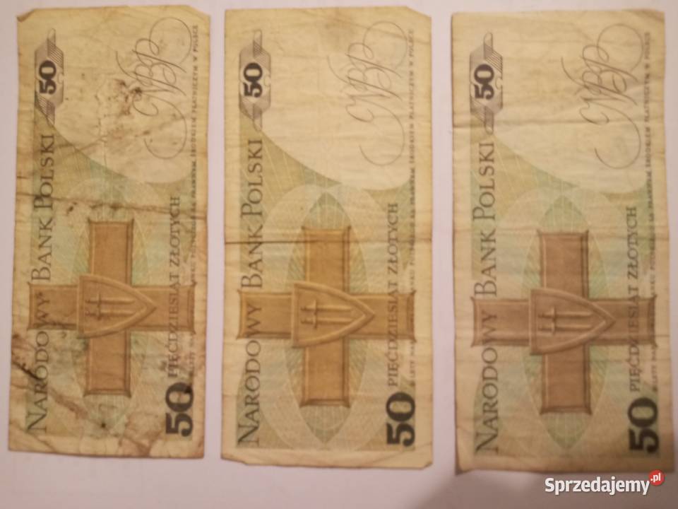 Banknoty PRL 50 Szczecinek