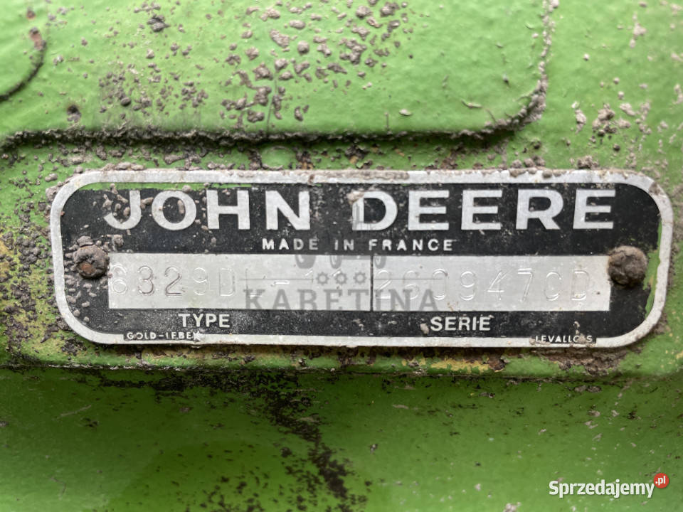 John Deere 3130 silnik Jastrzębniki
