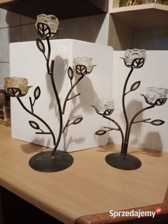 Stare świecznik metaloplastyka mazowieckie