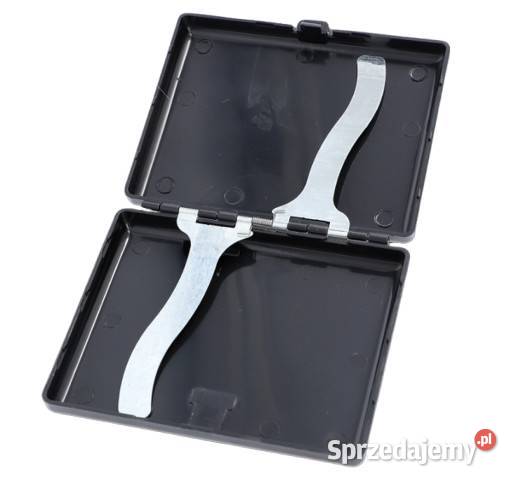 Czarna Papierośnica Plastikowa z Blaszkami Etui śląskie Ostrowy nad Okszą