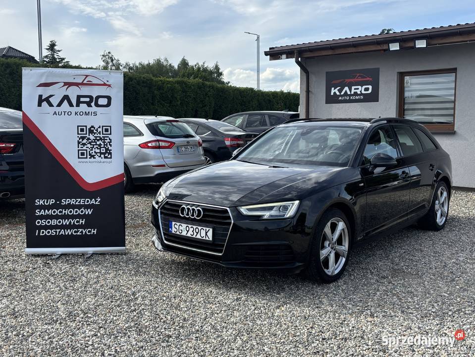 Audi A4 GWARANCJA czarny śląskie Paniówki