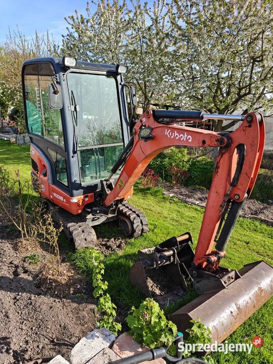 Sprzedam Minikoparkę Kubota KX0184 Koparki Szczecin sprzedam