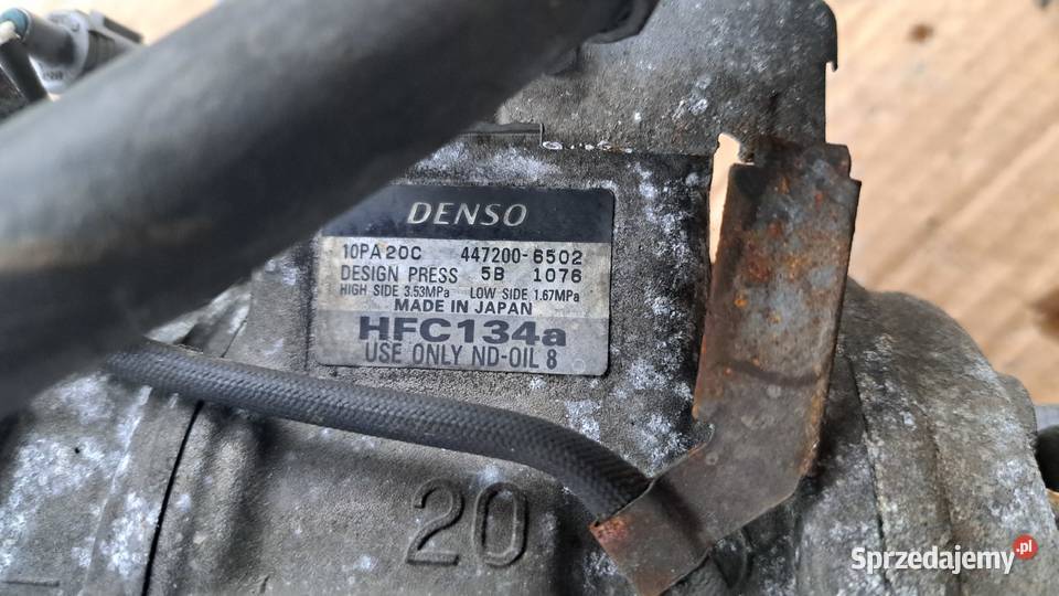 Kompresor klimatyzacji Lexus LS400 UCF21 1UZFE Części samochodowe